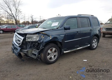 2011 Honda Pilot Ex-L from USA, damaged, VIN 5FNYF4H54BB072302